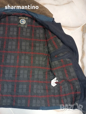 Napapijri вълнено палто L - 29 лв, снимка 5 - Якета - 53043399