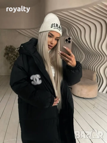 Луксозно дамско яке CH🅰️NEL Два цвята , снимка 3 - Якета - 52162197