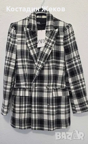 Нов със етикет . Дамски блейзър букле Zara 