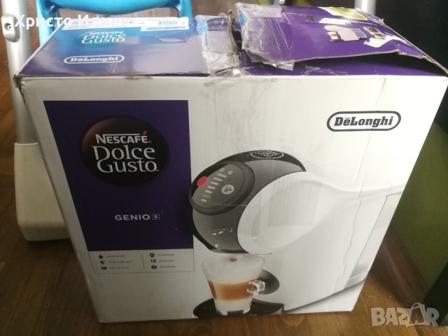 Еспресо кафе машина с капсули Nescafe Dolce Gusto DeLonghi Genio S Кафемашина, снимка 8 - Кафемашини - 42243116