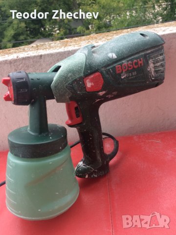 Пистолет за боядисване BOSCH PFS 55, снимка 3 - Компресори - 41818920