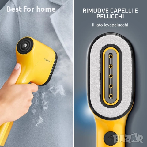 Ръчна пароструйка за дрехи Rowenta Pure Pop – Вертикално гладене, снимка 4 - Други инструменти - 52956104