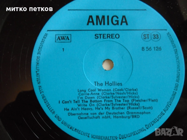 плоча the Hollies, снимка 2 - Грамофонни плочи - 52895403