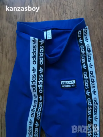 ADIDAS Originals Taped Leggings Blue - страхотен дамски клин С, снимка 6 - Клинове - 48502052