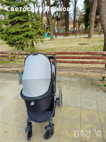 Бебешка количка с твърд кош Lorelli - Boston 2in1, снимка 2 - Детски колички - 53622047