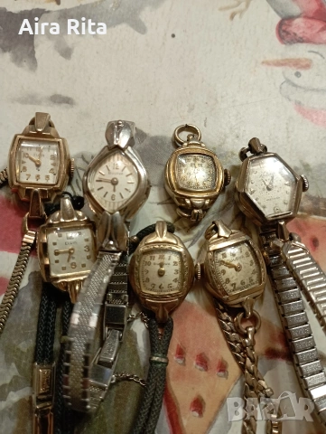 Стари швейцарски дамски часовници., снимка 7 - Антикварни и старинни предмети - 53857998