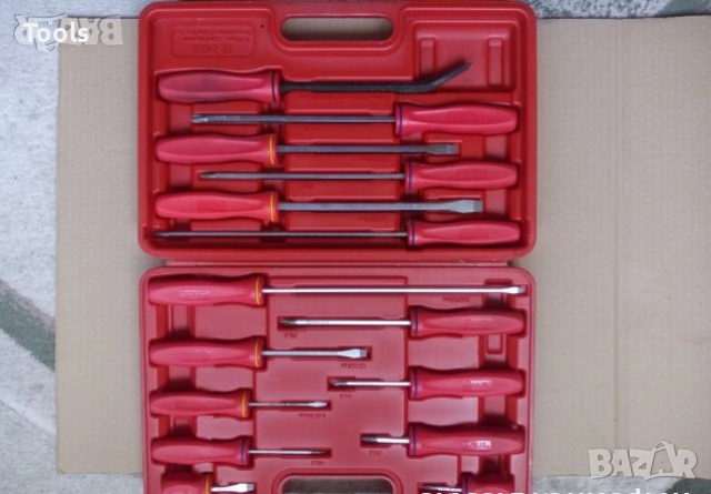 Genius Tools TL-515X 14 брoя комбинирани отвертки и 1 твърдо рамо, снимка 2 - Отвертки - 52890087