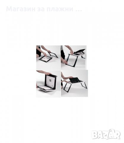 МАСИЧКА ЗА ЛАПТОП SUPER TABLE С ВЕНТИЛАТОР - код 0742, снимка 4 - Лаптоп аксесоари - 34068647