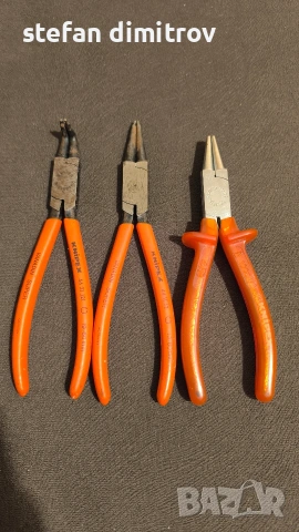 Knipex зегер клещи и Клещи със заоблени челюсти хромирани 160 mm, 22 06 160, KNIPEX 