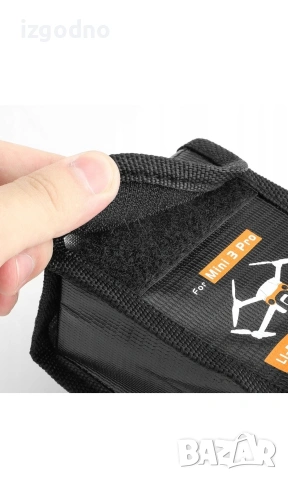 Безопасен калъф за 2 батерии за DJI Mini 3 / Mini 3 / Mini 4 / Mini 5, снимка 2 - Дронове и аксесоари - 53586604