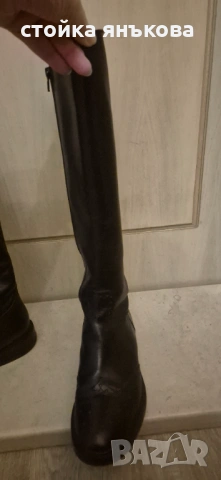 Продавам черни страхотни дамски ботуши, снимка 8 - Дамски ботуши - 53712288