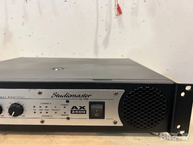 Studiomaster AX2500    2x750W, снимка 4 - Аудиосистеми - 48204899