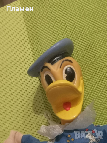 Доналд Дък - Стара кукла за театър , снимка 5 - Колекции - 44602445