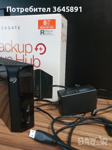 Външен хард диск Seagate Backup Plus Hub 8TB, снимка 2 - Външни хард дискове - 52026583