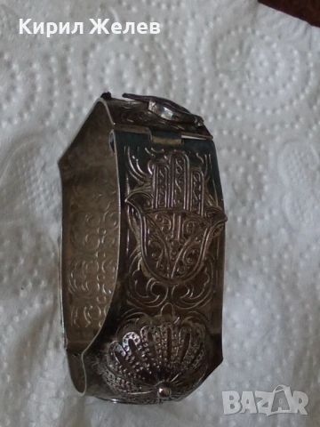 Старинна гривна филигранна 52781, снимка 6 - Гривни - 53530634