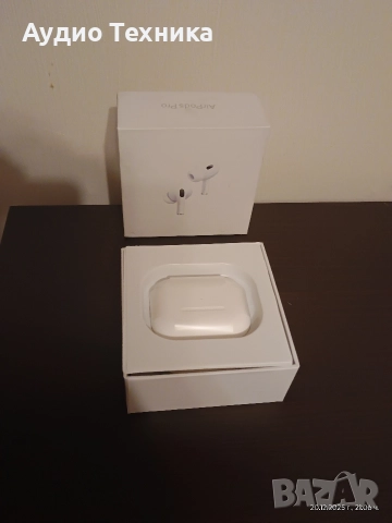 Чисто нови НЕУПОТРЕБЯВАНИ слушалки Apple AirPods Pro 2 generation, снимка 6 - Bluetooth слушалки - 52864410