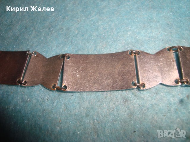 СТАРИННА АРАБСКА СРЕБЪРНА с НИЕЛО РЪЧНО ХУДОЖЕСТВЕНО ОРНАМЕНТИРАНА ГРИВНА УНИКАТ МАЙСТОРСКА 25702, снимка 11 - Антикварни и старинни предмети - 35859106