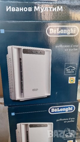 Пречиствател за въздух DeLonghi AC75 Система за филтриране на въздуха йонизатор , снимка 6 - Овлажнители и пречистватели за въздух - 44291975