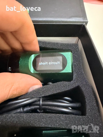 Нов Inkflexo 2.2-4.2 мм безжична машина за татуировки с регулируем ход, безжична батерия, снимка 10 - Друго оборудване - 53760160