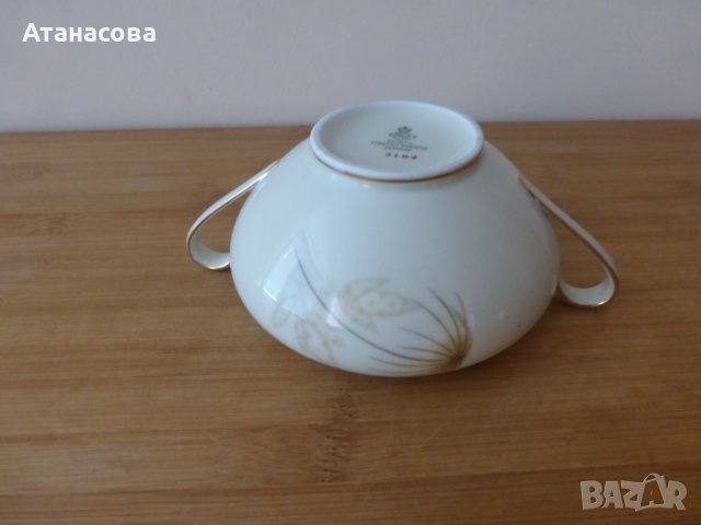 Немска порцеланова захарница БАВАРИЯ 1970 г, снимка 6 - Аксесоари за кухня - 41751061