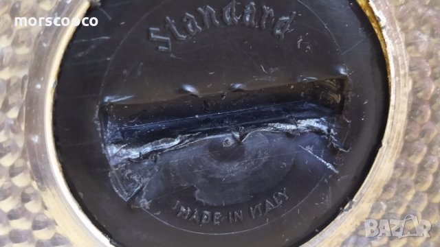 Стар италиански термос със сребърно покритие, снимка 5 - Антикварни и старинни предмети - 41398751