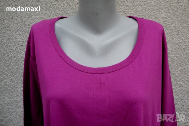 4XL+ Нова туника OKAY в лилаво , снимка 3 - Туники - 42226198