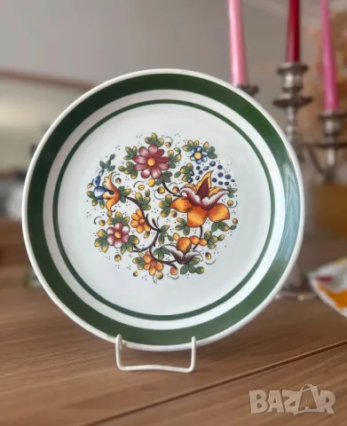 2 чинии керамика Gualdo Tadino, снимка 5 - Антикварни и старинни предмети - 49227682