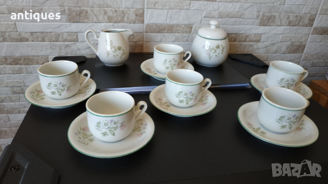 Чисто нов сервиз за кафе -15 части - Завод Китка, снимка 7 - Сервизи - 36306555