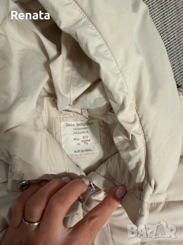 Zara Детски якета момиче 74&86, снимка 3 - Бебешки якета и елеци - 53059539