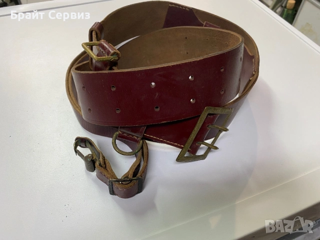 Офицерски колан, снимка 4 - Антикварни и старинни предмети - 53234321