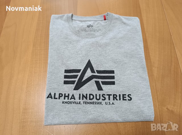 Alpha Industries-Като Нова, снимка 13 - Тениски - 42148012