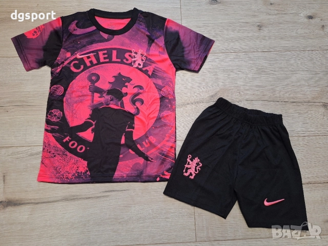 Детски флуоресцентен футболен екип на ЧЕЛСИ#Коул Палмър#!, снимка 3 - Футбол - 52441751