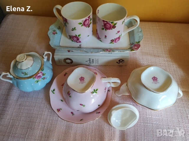 Royal Albert сетове, чайници и други- Намалени цени, снимка 15 - Сервизи - 52290818