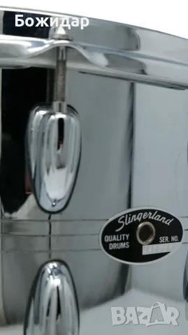 Slingerland 8'' x 14'' Stainless Steel, снимка 3 - Ударни инструменти - 56324720