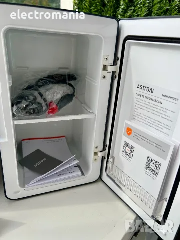 мини хладилник AstroAI Mini Fridge 6л- Компактен, Безшумен и Идеален за Козметика и Напитки!, снимка 4 - Хладилници - 56223053