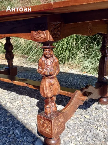 комплект за трапезария - маса , столове, контрабюфет, снимка 13 - Маси - 48446309