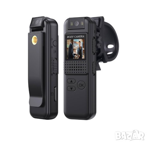 Скрита камера за носене на дрехи Body Cam, снимка 2 - Камери - 44458977