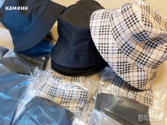 Черна / Шапка идиотка / с две лица / шапка с периферия , снимка 2 - Шапки - 41620694