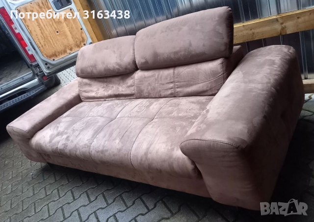 2 броя перфектни кафяви дивани, снимка 2 - Дивани и мека мебел - 36290264