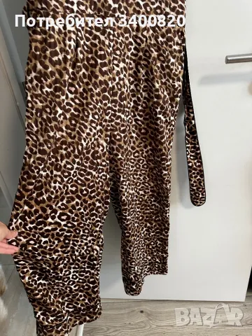 Дамски гащеризон, леопардова щампа, снимка 4 - Гащеризони - 47492425