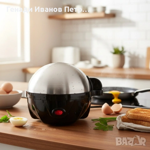 Яйцеварка Rosberg R51982C, 350W, За 7 яйца, Автоматично изключване със сигнал, снимка 6 - Други - 53594617