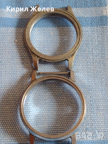 Две каси за ръчен часовник без стъкло за части колекция 36921