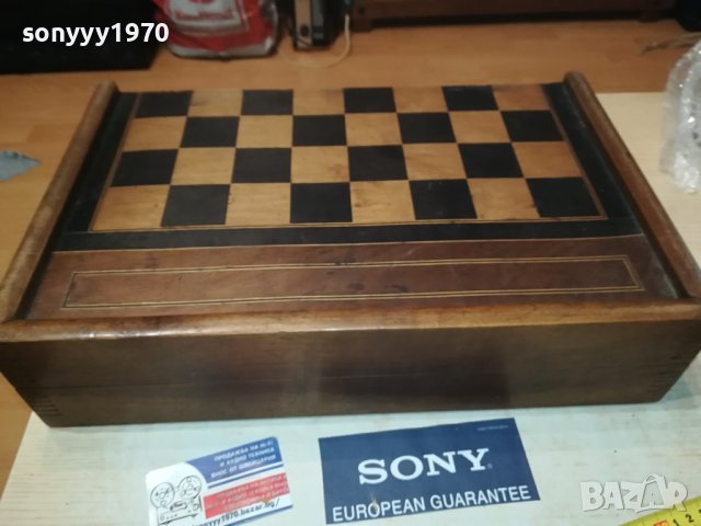 СТАРА ФРЕНСКА ТАБЛА/ШАХ-КУТИЯ 1107231746L, снимка 3 - Антикварни и старинни предмети - 41520374