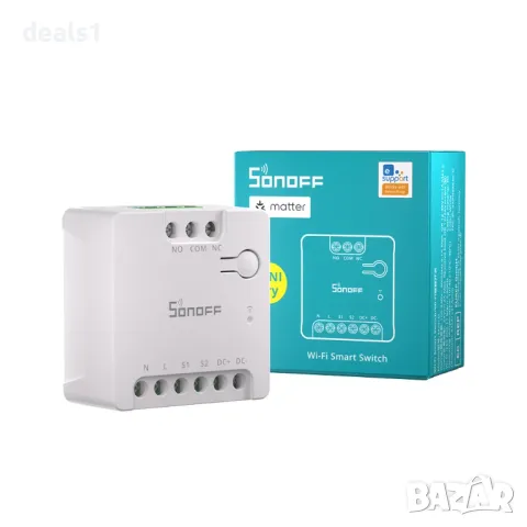 SONOFF MINI Dry WiFi Интелигентен Прекъсвач | MINI-D, снимка 3 - Друга електроника - 48992787