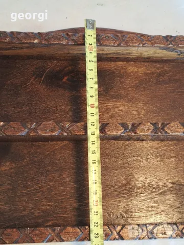 дървена мини етажерка за стена масив  22/3, снимка 8 - Етажерки - 49195370