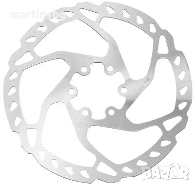 Спирачни дискове / ротори за велосипед Shimano SM-RT66 6-Bolt Disc Rotor 160mm, снимка 3 - Части за велосипеди - 52415520