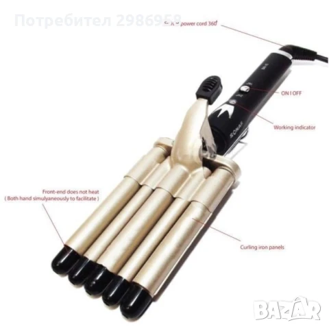 Ретро преса, снимка 4 - Преси за коса - 51402794