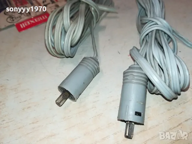 NATIONAL PANASONIC-КАБЕЛИ ЗА ТОНКОЛОНИ С РЕТРО БУКСИ 2Х2.2М 0104251200, снимка 18 - Тонколони - 49722227