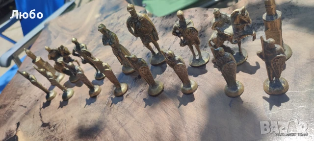 Шах,шахматни фигури ,бронз , снимка 9 - Други игри - 50961068