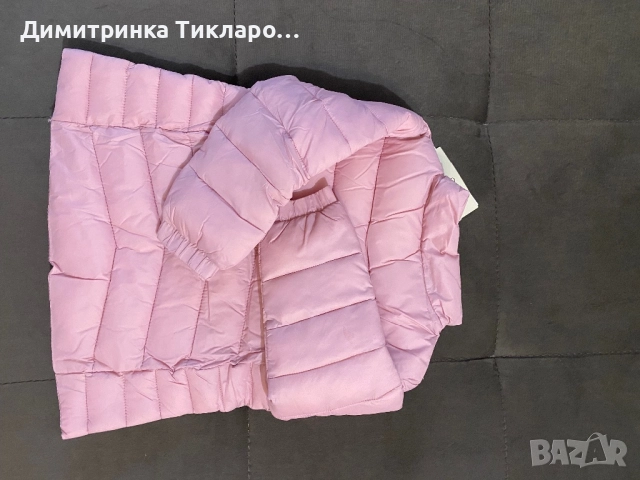 Яке за момиче Mango baby girl, снимка 3 - Детски якета и елеци - 52892067